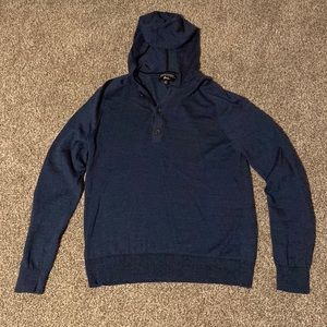 Navy blue medium Banana Republic sweater hoodie.